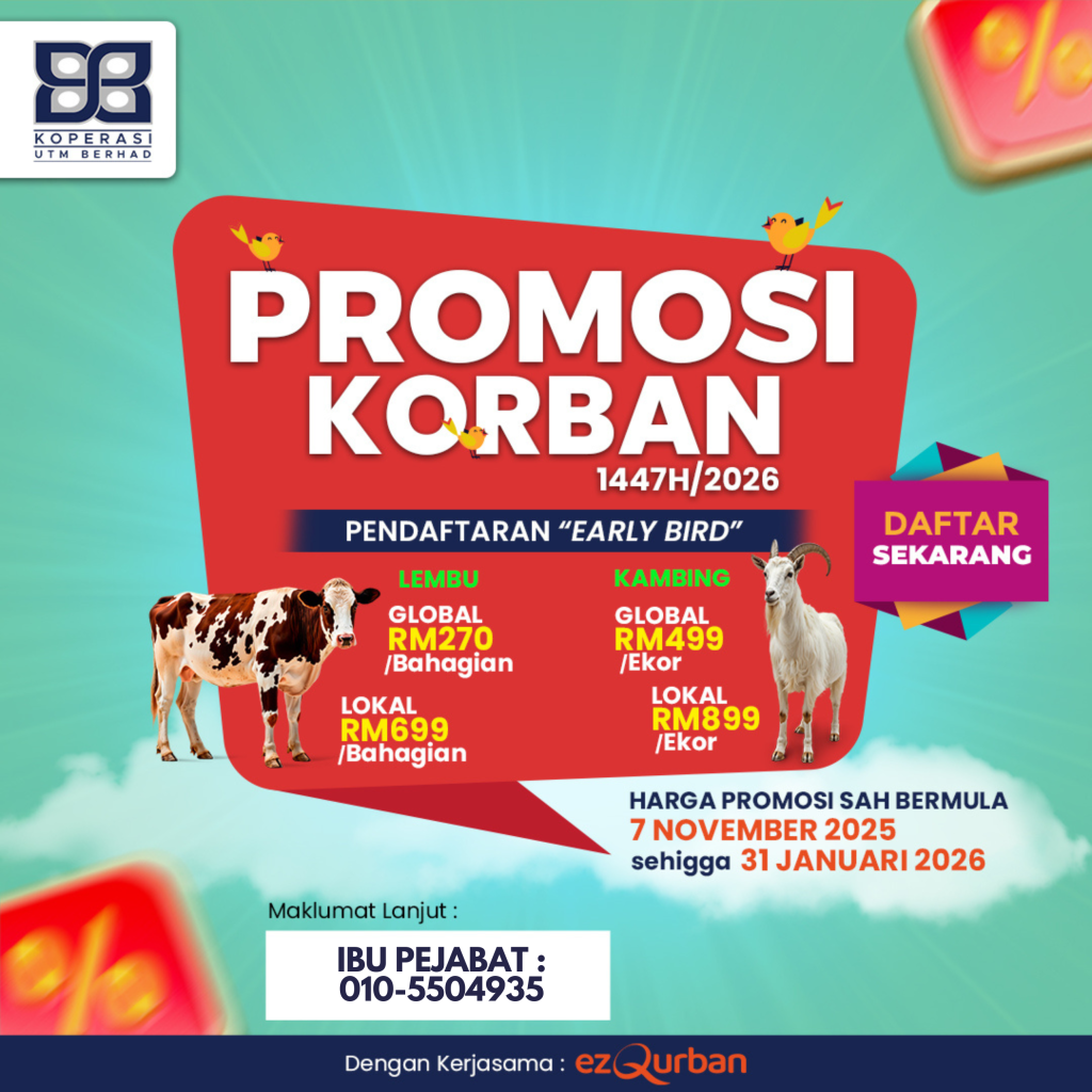 promosi korban lembu kambing lokal & global