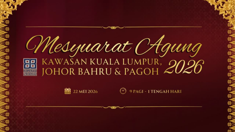 MESYUARAT AGUNG KAWASAN JOHOR BAHRU & KUALA LUMPUR 2026