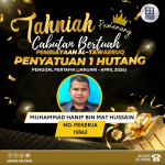 BULETIN KUTMB EDISI JANUARI - JUN 2026 pemenang 3 terawal
